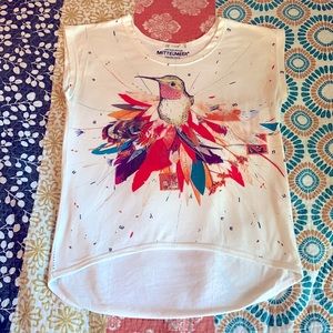 Hummingbird graphic tee